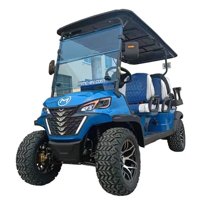 Off Road Street Legal 48V 60V 72V Lithium Battery Karts Car Buggy 4 6 Seater MMC Electric Golf Cart