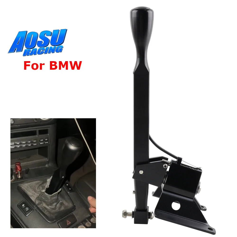 Modifikation Upgrade Billet Aluminium Short Shifter Box für BMW E36 E46 318i 320i M3 323i 325i 330i M5 M6 Schwarz 5/6 Geschwindigkeit Image