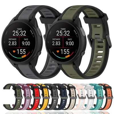 18 20 22 mm Armband für Garmin Forerunner 165 265 255 Vivoactive 3 4 5 Venu 2 plus SQ 3 3S Image