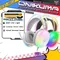 ONIKUMA 2025 NEUES Gaming-Headset mit Mikrofon für PS5, Xbox One PC, kabelgebundenes Game-Headset mit RGB-Licht, 3,5-mm-Kopfhörer mit Kabel