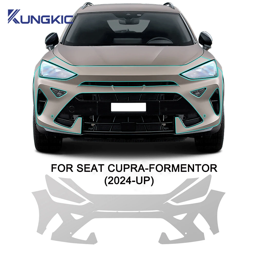 Für Seat Cupra Formentor 2024 2025 TPU-Lackschutzfolie Körperaufkleber Anti-Kratz-Schutz Transparentes PPF-Zubehör Image