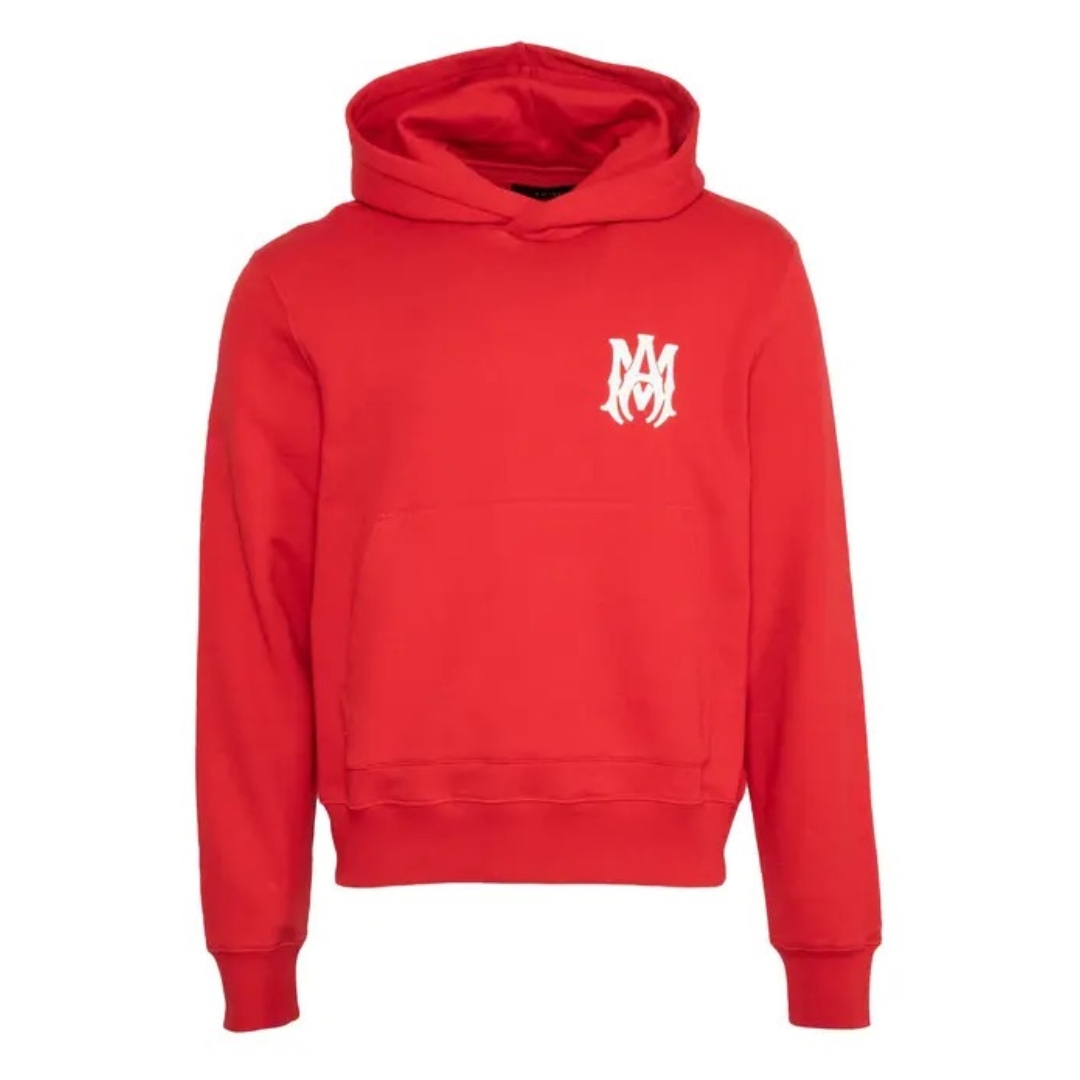 Amiri MA Logo Roter Kapuzenpullover L