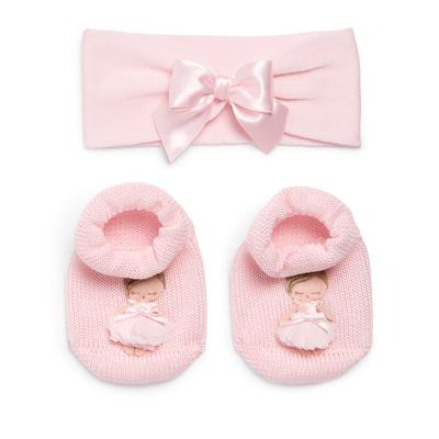 Story Loris Cotton Boots and Hairband Gift Set