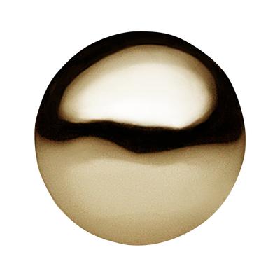Maria Tash Yellow Gold Ball Threaded Stud Earring