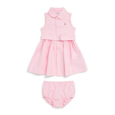 Ralph Lauren Kids Cotton Dress and Bloomers Set