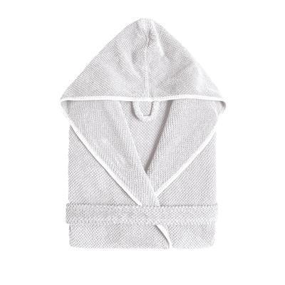 GRACCIOZA Bee Waffle Hooded Bathrobe
