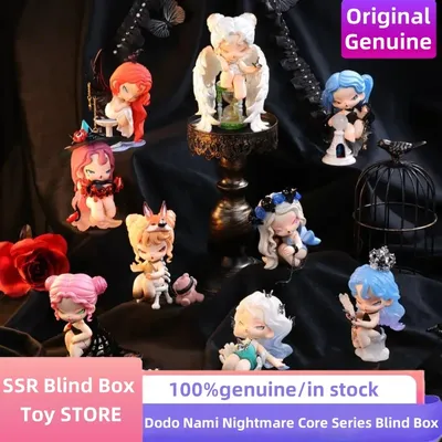 Genuine Dodo Nami Nightmare Core Series Blind Box Toy Doll Cute Anime Figures Desktop Collection