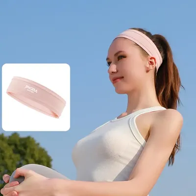 Tennis Sweat-absorbing Headband For Outdoor Running Mountain Climbing Tennis Sports Ice Silk