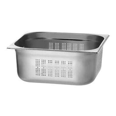 Bartscher Gastronormbehälter GN Behälter 2/3 150mm gelocht, 35.4x15x32.5 cm Image