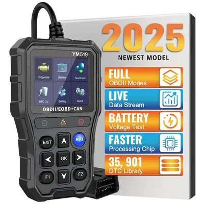 Car Diagnostic Tool Battery Tester Fault Code Scanner OBD2 Code Reader Check Engine System