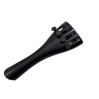 4/4 3/4 Violin Tailpiece Aluminum Alloy With 4 Fine Tuners Adjustable Stringed Instrument