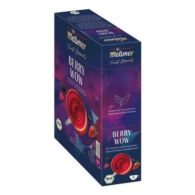 Meßmer Früchtetee BIO Berry Wow 15 Stück Tassenportion Aromakuvert Image