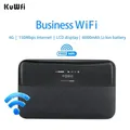 KuWFi 6000mAh sblocca 4G Pocket Wifi 150Mbps portatile Wireless Router Mobile Modem 4g Wifi Sim Card Outdoor Hotspot Mini Router