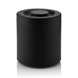 Eisbox Nocturn, Ø 18,5 cm, Höhe 21 cm, schwarz matt, Aluminium, Polystyrol Image