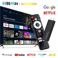 H96 MAX H313 TV Stick Android 14 Quad-Core WiFi6 e BT5.0 4K @ 60fps Lanciatore ATV Assistente vocale Google Lettore multimediale AI TV Box