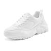 Sneaker LASCANA, Damen, Gr. 38, weiß, Obermaterial: 50% Lederimitat, 50% Textilmaterial. Futter: 100% Textilmaterial. Decksohle: 100% Textilmaterial. Laufsohle: 100% Synthetik, unifarben, modisch, Schuhe Modernsneaker Sneaker low, Halbschuh,...