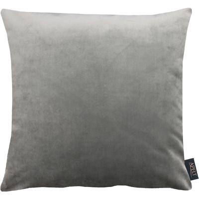 Dekokissen APELT "Arte" Gr. 1, grau (grau, unifarben), B:46cm L:46cm, Polyester, Dekokissen_Sitzkissen_Kissenhüllen, Kissenhülle ohne Füllung, 1 Stück Image