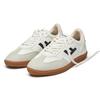 Sneaker FLAMINGOS LIFE "BURELA SLIM", Gr. 38, panna schwarz, Synthetik, Textil, sportlich, Schuhe, veganer Sneaker, Obermaterial aus 70% Maisresten
