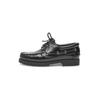 Bootsschuh HENRY STEVENS "Morgan W DS", Damen, Gr. 42, schwarz, Leder, modisch, Schuhe