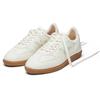 Sneaker FLAMINGOS LIFE "BURELA SLIM", Gr. 40, weiß gum, Synthetik, Textil, sportlich, Schuhe, veganer Sneaker, Obermaterial aus 70% Maisresten
