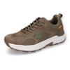 Sneaker CAMEL ACTIVE, Herren, Gr. 44, grün (khaki), Nubukleder, Textil, sportlich, Schuhe, Chunky Sneaker, Schnürschuh, Freizeitschuh mit Schnürung