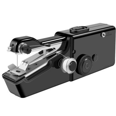 TEMU 1pc Black Cordless Portable Handheld Mini Sewing Machine - For Quick Repairs, No Electricity Needed, Compact For Home Textiles & Fixes, Sewing Machine Mini Image