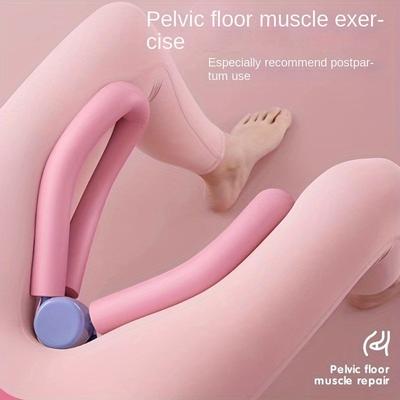 TEMU 1pc Foam Leg Exerciser For Postpartum Recovery, Pelvic Floor Muscle Trainer, Legs And Device, Body Shaping Fitness Equipment - Gift Image