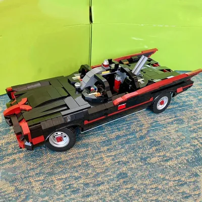 996PCS hero Film MOC Modulare Klassische Batmobil modell DIY kreative ideen Kind Montage spielzeug Image