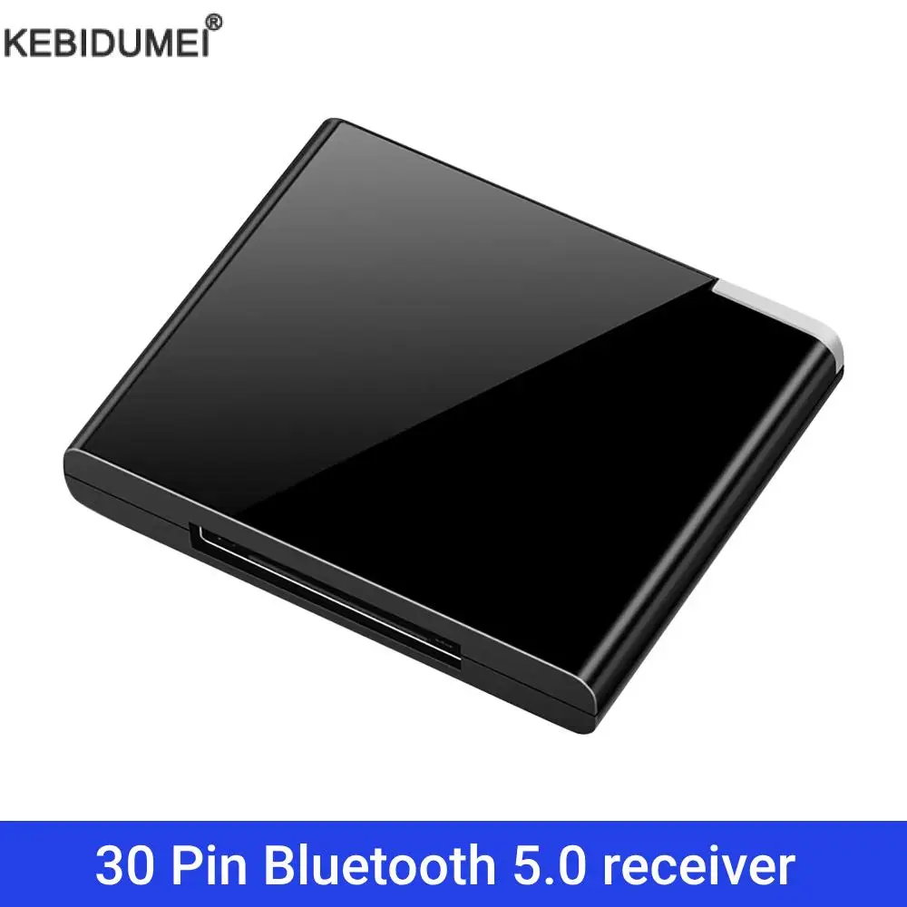 Bluetooth 5.0 Audioempfänger A2DP 3,6 cm I-WAVE IPod 30-poliger USB-Dongle Musik-Wireless-Adapter für Auto-PC-TV-Kopfhörer Image