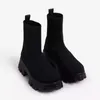 2024 herbst/Winter Neue frauen Schuhe Dicken Boden Casual Große Größe Einfarbig Kurze Stiefel Mode