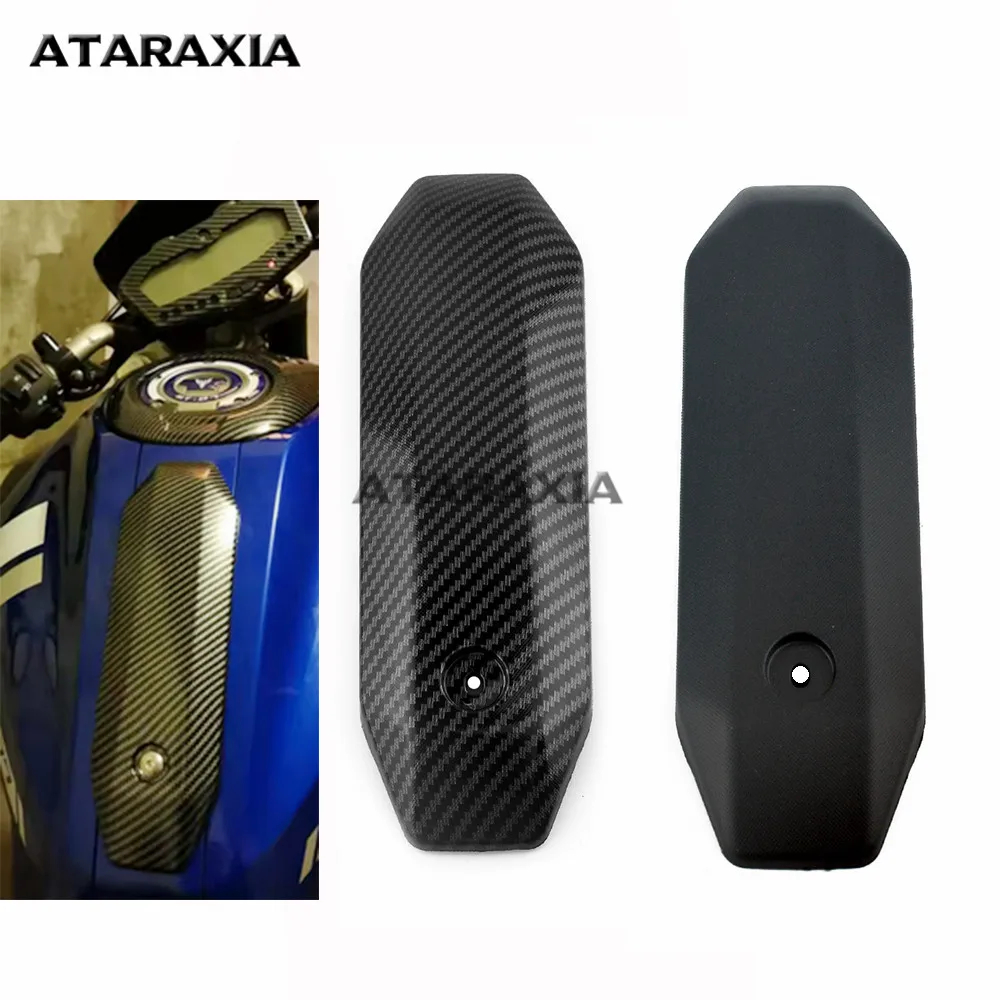 Motorrad Teile Top Gas Tank Abdeckung Mid Verkleidung Für Yamaha MT07 FZ07 FZ-07 MT-07 FZ MT07 2012-2017 vordere Gugel Mittleren Panel Image