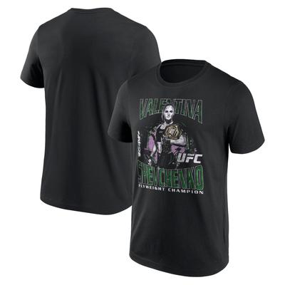 UFC Valentina Shevchenko 315 Fliegengewichts-Champion T-Shirt – Schwarz – Herren Image