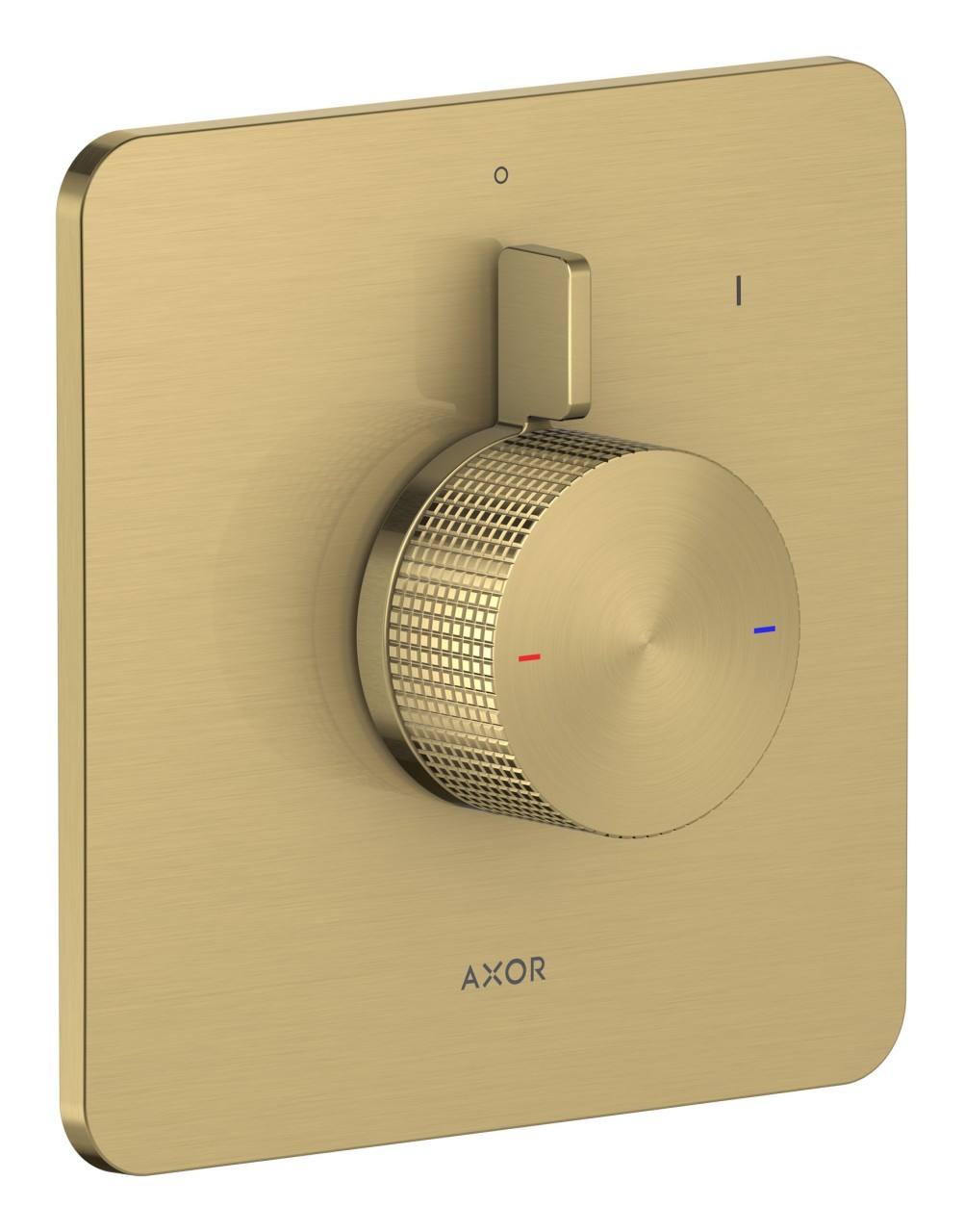 Hansgrohe Brausemischer Unterputz AXOR Citterio C 1 Verbraucher Cubic cut brushed brass, 49651950 49651950 Image