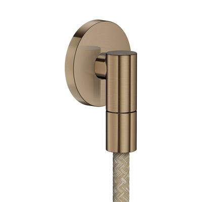 "Hansgrohe Wandanschluss Axor Wall outlet Fine rund G1/2" brushed bronze , 36737140 36737140" Image