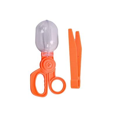 Insektenkapsel-Clip für Kinder, transparentes Fach, Scheren-Clip, Insektenfang-Clip, Kunststoffpinzette, spitze Pinzette, Zubehör Image