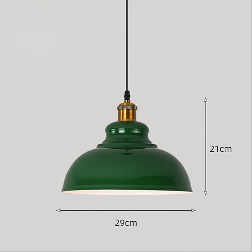 LED-Pendelleuchte, moderne Bauernhaus-Pendelleuchte mit verstellbarer Kordel, Kücheninselbeleuchtung für Esszimmer, Schlafzimmer, Flur über der Spüle (Glühbirne enthalten) Image