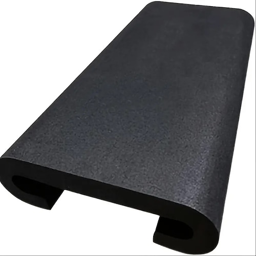 2 Stück Drachenboot-Sitzkissen – Anti-EVA, stoßdämpfend, atmungsaktive Sitzpolster für Rudergerät, Kajak, Angeln, Camping – passend für Wassersport Ruderkomforterhöhung für den Außenbereich (schwarz) Image