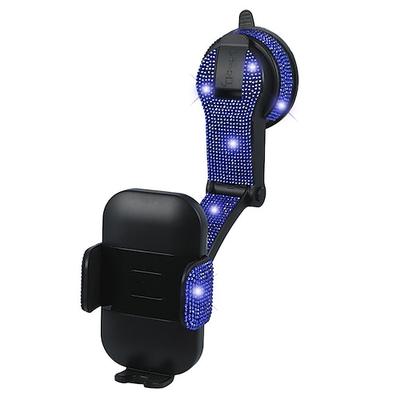 Auto Diamant Handyhalter Saugnapf Autotelefonhalter Universal Multifunktional 360 drehbar Anti-Handshake Navigationshalterung Image