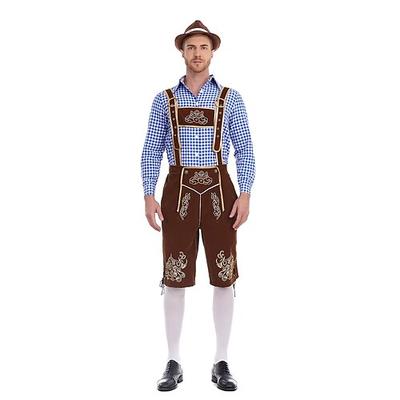Oktoberfest / Bier Cosplay Kostüm Erwachsene Herren Cosplay Party Oktoberfestbier Einfaches Karnevalskostüm Image