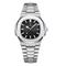 Frauen und Männer Mechanische Uhr Casual Business Stoßfest Leuchtend Datum 304 Edelstahl Armbanduhr
