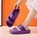 Damen-Sandalen Hausschuhe Herren Sommer Plattform Haus Rutschfeste Schlafzimmer Offene Spitze Innen- und Außenschuhe Cloud-Pillow Hausschuhe