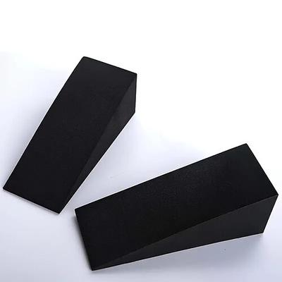 2 schwarze EVA-Yogablöcke 5,91 x 2,36 x 1,97 Zoll – ideal für Gleichgewichts-, Stabilitäts- und Flexibilitätstraining, perfekt für Yoga, Knöcheldehnung, Krafttraining, Kniebeugen, Pressen, Planks und Image