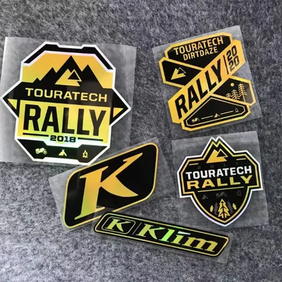 Motorcycle Top Box Stickers Reflective Rally Racing Sticker Adventure Deacls for Suzuki DL250 Honda
