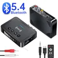 NFC Bluetooth 5.4 Ricevitore Trasmettitore FM Stereo AUX 3.5mm Ottico Coassiale TF/U-Disk Adattatore Audio Wireless Per TV Altoparlante Per Auto