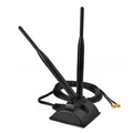Antenna per scheda di rete wireless dual band 2.4G 5G 5.8G Antenna da tavolo a ventosa ad alto guadagno WIFI Bluetooth per rete potenziata S