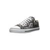 Sneaker ETHLETIC "Fair Trainer White Cap Lo Cut", Gr. 43, schwarz-weiß (letters schwarz, just weiß), Obermaterial: 100% Baumwolle; Sohle: 100% Naturkautschuk, casual, Schuhe, Fair / Vegan / Nachhaltig