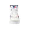 Sneaker HUMMEL "SLIMMER STADIL HIGH", Gr. 38, blau (weiß, navy), Textil, Leder, sportlich, Schuhe