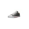 Sneaker ETHLETIC "Fair Trainer White Cap Lo Cut", Gr. 45, grau (donkey grau, just weiß), Obermaterial: 100% Baumwolle; Sohle: 100% Naturkautschuk, casual, Schuhe, Fair / Vegan / Nachhaltig