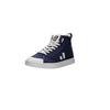 Sneaker ETHLETIC "Active Hi Cut", Gr. 38, blau (ocean blau, just weiß), Obermaterial: 100% Baumwolle; Futter: 100% Baumwolle; Decksohle: 100% Baumwolle; Sohle: 100% Naturkautschuk, Schuhe, Fairtrade Produkt