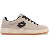 Sneaker LOTTO, Gr. 44, stone, schwarz, Synthetik, mehrfarbig, sportlich, Schuhe, - in angesagtem Y2K Design